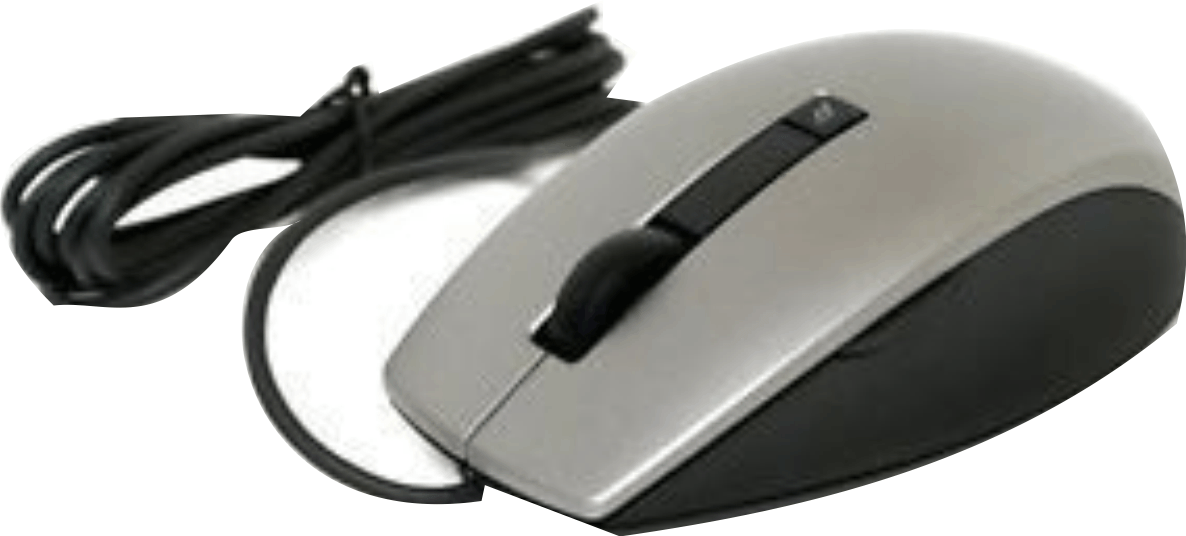DELL MOUSE LASER 6 BOTONES USB GRIS NEW DELL  4K93W, M534D, J660D, K251D, M534D, Y357C, 20PY5, 331-5076, FP073,3X72X