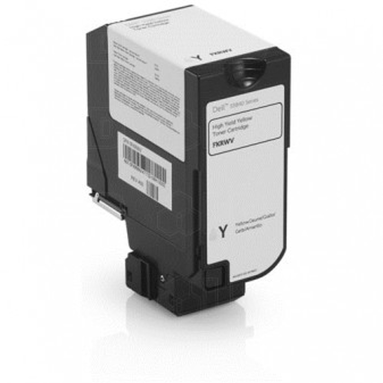 Dell Impresora S5840 Toner Use & Return Amarillo 12K-PGS Alta Capacidad New Dell H6VRY,2C96P,593-BBYB