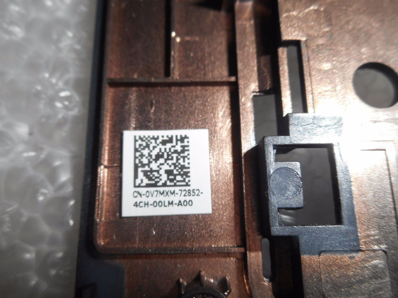 DELL LATITUDE E6440 PALMREST TOUCH PAD PRINT READER / DESCANSA MANOS CON LECTOR DE HUELLA NEW DELL V7MXM