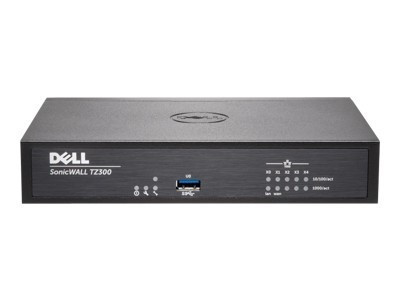 DELL SONICWALL TZ300 TOTALSECURE 1YR, NEW DELL A8312336, 01-SSC-0581