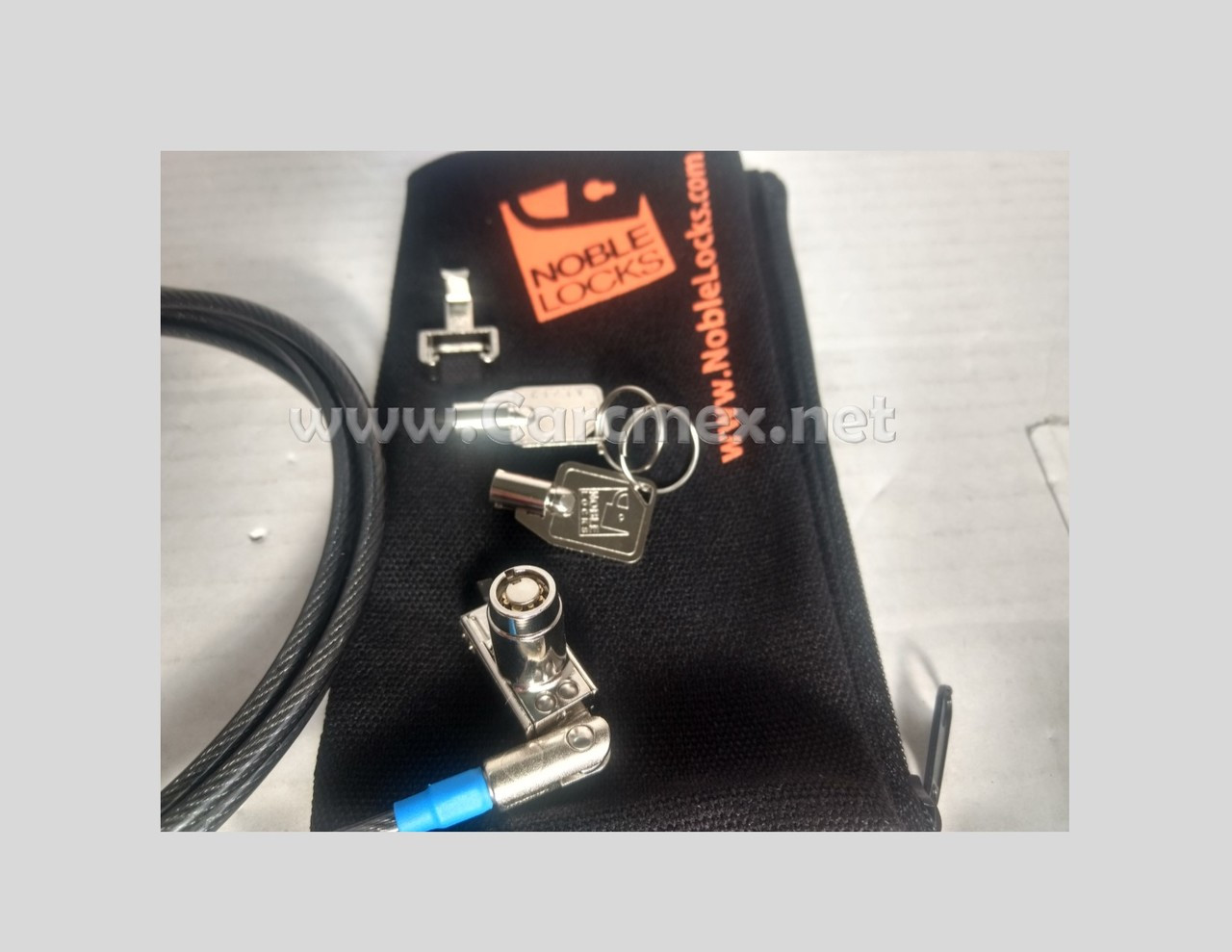 DELL Noble Security Wedge Profile Lock TZ04T 6FT For Tablets And Ultrabooks Low Profile Kit NEW DELL / Candado Con Cerradura De Llave NEW DELL TZ04T, A9171129