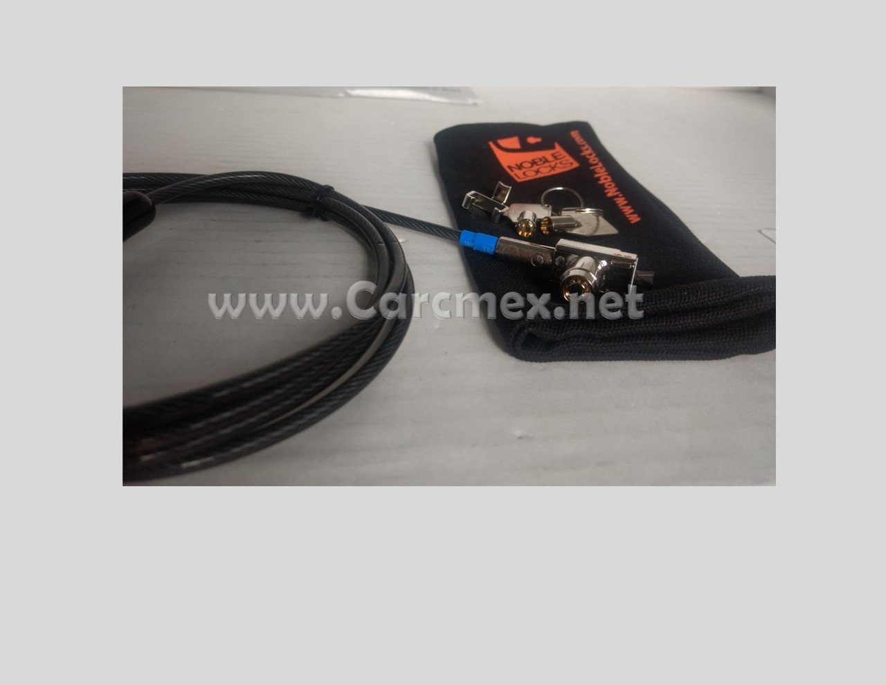 DELL Noble Security Wedge Profile Lock TZ04T 6FT For Tablets And Ultrabooks Low Profile Kit NEW DELL / Candado Con Cerradura De Llave NEW DELL TZ04T, A9171129