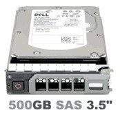 DELL POWEREDGE/PV ORIGINAL HARD DRIVE 500GB@7.2K SAS 3.5 6GBS NL SAS WITH TRAY F238F / DISCO DURO ORIGINAL CON CHAROLA NEW DELL 342-0453, 6VNCJ