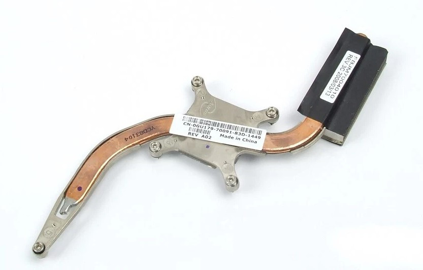 Dell  Latitude D830 Precision M4300 CPU Thermal Copper Cooling Heatsink GU179