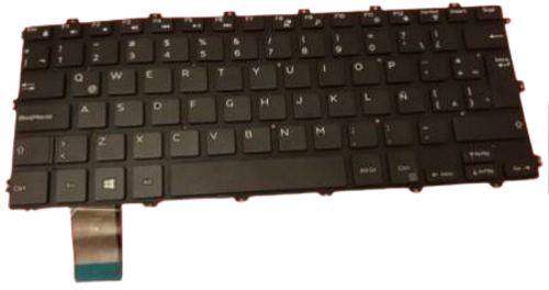 DELL LAPTOP LATITUDE 3400 ORIGINAL KEYBOARD EN SPANISH NEW  NON-BACKLIT  /TECLADO EN ESPAÑOL NEW 9X65Y 