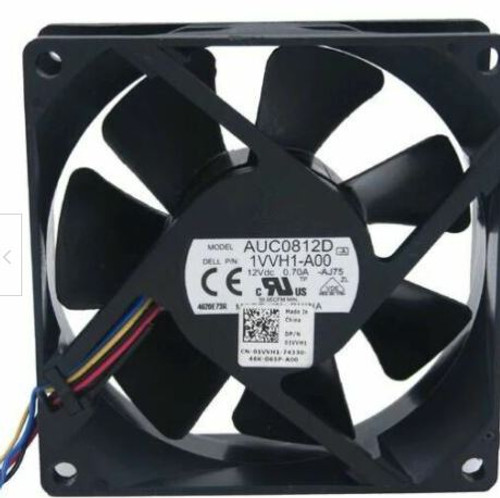 DELL DELTA ELECTRONICS ORIGINAL FAN MODEL AUC0812D 12V DC 0.70A / ABANICO NEW DELL 1VVH1-A00