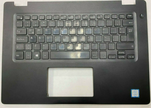 DELL LAPTOP LATITUDE  3490 ORIGINAL PALMREST WITH KEYBOARD ( NO TOUCHPAD) REFURBISHED / DESCANSAMANOS CON TECLADO (SIN RATON DIGITAL ) USADO  DELL  MMC2D  P8YTM