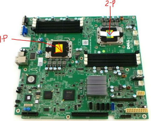 DELL POWEREDGE R510 ORIGINAL MOTHERBOARD V3  DUAL CPU SOCKET LGA1366 DDR3 / TARJETA MADRE NEW DELL DPRKF