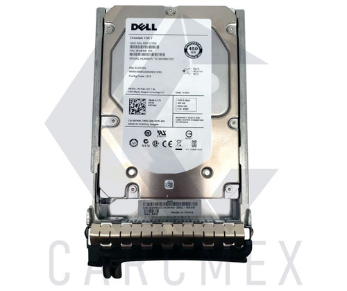 Dell Poweredge T310, R410, T410, R510, R610, T610, R710, T710, NX3000  Original Hard Drive 450GB 15K 6G SAS 3.5IN With Tray-F238F / Disco Duro con Charola New Dell R749K, 342-2066, 341-7201, 342-2085, XYGNX, DD04W, Y070J, D32VD, T857K, 8339H 