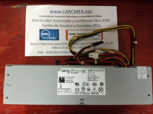 Dell Desktop Optiplex 390 790 990 3010 7010 9010 3020 Sff Original Power Supply 240W / Fuente De Poder Refurbished Dell CV7D3,  CCCVC, RV1C4, 3WN11, J50TW, 2TXYM, 709MT, 592JG, 66VFV, 3YKG5, PH3C2, JNPVV, 7NF62, 1GC38, HNJC4,T5VF6, H240AS-01, PCB015