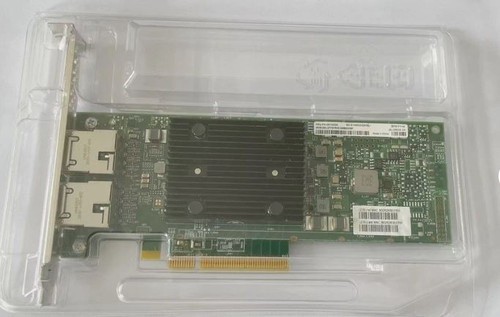 Dell  Poweredge Original Dual Port Broadcom 57416 10GB Base-T Server Adapter Ethernet Pcie Network Interface Card Low Profile-High Profile / Tarjeta De Red Bajo Perfil New Dell 3TM39,  540-BBVM , MT69G, 540-BBVJ
