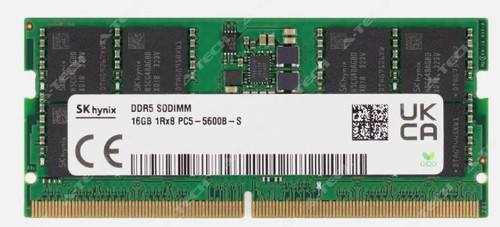 Copia de Copia de Dell Laptop Desktop Certified Memory 16GB DDR5 5600MT/S NON-ECC 1.1V 1Rx8 SODIMM 262-Pin/Memoria certificado New Dell SNPW1KKYC/16G, AC774048, HMCG78AGBSA092N