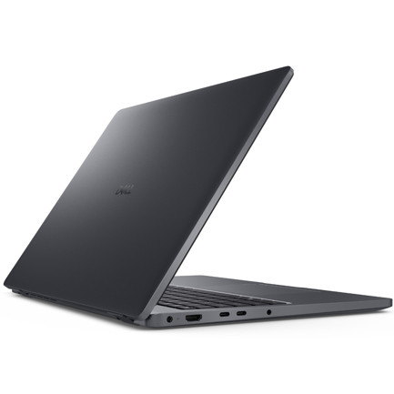 New Laptop Dell Pro 16 (Pc16250)_LCD-16 NT_Intel Core 5 120U (10 C, Up To 5.0 Ghz)_Memoria_1X16GB_DDR5_Disco Duro_512GB SSD-2230 (QLC)_TV-Integ_RJ45_W11Pro_Color Negro_1_Año_Garantia_Basica
