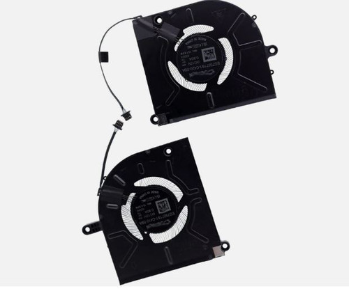 Dell Laptop Alienware M16 R2 Original CPU And GPU Cooling Fan  Right + Left  4-Pin Cable / Abanicos Para CPU Y GPU New Dell 2GN4X, 02GN4X ,EG75071S1-C410-S9A ,EG75071S1-C420-SS9A