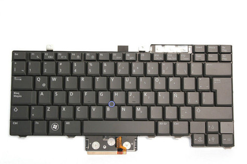 DELL LATITUDE SPANISH ESPANOL BLACK BACKLIT KEYBOARD /NEGRO TECLADO LAPTOP NEW DELL HT519