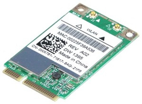 Dell Truemobile DW1395 802.11 B/G Wireless Wifi Card Lan Mini-Pci Express Refurbished Dell WX781