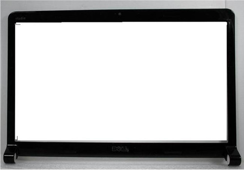 DELL STUDIO 1745, 1747, 1749  LCD FRONT TRIM COVER BEZEL PLASTIC W/ CAMERA  17.3 INCH  REFURBISHED DELL FTKC8