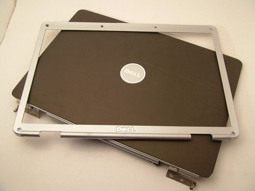 DELL INSPIRON 1525, 1526 TOP LCD BACK LID COVER + BEZEL  / TAPA EXTERIOR + BEZEL  NEW XT984 , RU676