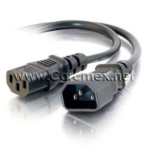 DELL POWEREDGE CABLE PARA RACK : POWER CORD C13 TO C14, PDU STYLE, 12 AMPS, ( 2 FT)  MEDIO METRO NEW DELL 212A13F