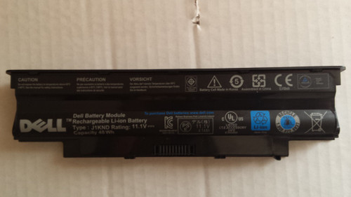 Dell Laptop Inspiron , Vostro Original Battery  6-Cell 48WHR 11.1V Type-J1KND / Bateria Original  New Dell 9JR2H, 312-1201, 4YRJH, 6P6PN, 8NH55, 965Y7, GK2X6, JXFRP, W7H3N, 9JR2H, JGT91, WT2P4, 40Y28