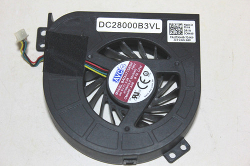 DELL LAPTOP PRECISION M4700 CPU COOLING FAN (NO HEATSINK)/ VENTILADOR PARA PROCESADOR ( NO DISIPADOR DE CALOR) NEW DELL CMH49