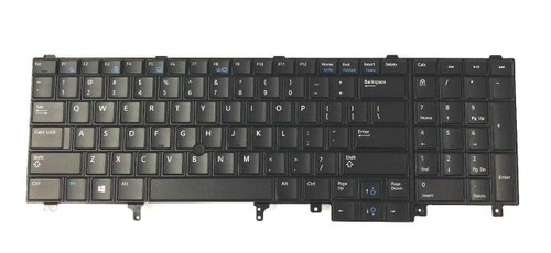 DELL LAPTOP LATITUDE E6540 PRECISION M4800 M6800 KEYBOARD ENGLISH WITH BACKLIT / TECLADO RETRO ILUMINADO NEW DELL WD3KF, NSK-DW4UC, PK130VI1A00