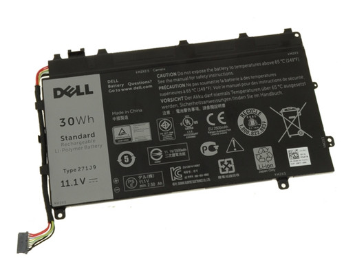 DELL Laptop Latitude E7350 Original Battery 30WH 3 CEL 11.1V TYPE-271J9 / Bateria Original (Esta No Es Para EL Teclado Docking) NEW DELL YX81V, GWV47, 3WKT0