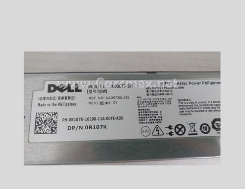 DELL Poweredge R310 Redundant Power Supply 400W/ Fuente De Poder Redundante NEW DELL T130K, R107K