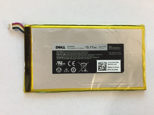 DELL TABLET VENUE 8 3730, 3830 BATTERY ORIGINAL 2 CEL 15.17 WHR 3.7V TYPE-P706T 4100 MAH / BATERIA ORIGINAL NEW DELL CJP38