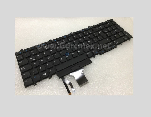 DELL Latitude E5550 Keyboard Backlight Spanish/ Teclado en Español Retroiluminado NEW DELL 5Y0RX, 1R2M9, SN7232, CMT2P