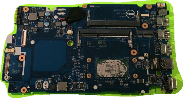 DELL LAPTOP LATITUD 3550 ORIGINAL  MOTHERBOARD INTEL I5-5200U/ TARJETA MADRE NEW DELL  MPNR0, HKKT5 