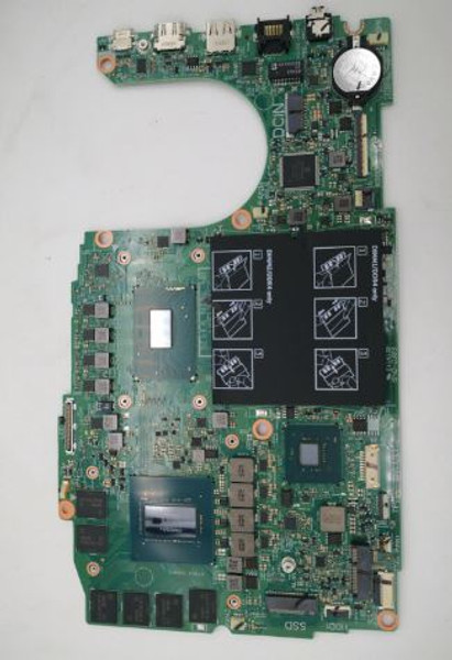 DELL LAPTOP G3 15 3590 ORIGINAL MOTHERBOARD SYSTEM CI5-9300H  2.4GHZ QUAD CORE  WITH NVIDIA GEFORCE GTX 1050/ TARJETA MADRE NEW DELL MFHW7