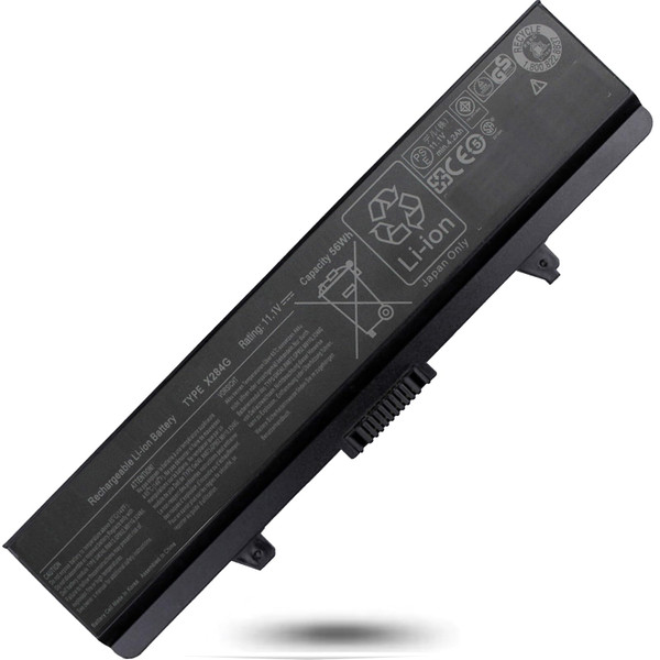 Dell Laptop Inspiron Battery Original 6-Cell 48W 11.1V Type-X284G / Bateria Original New Dell C601H, Gw240, M911G, N586M, 312-0763, G617H