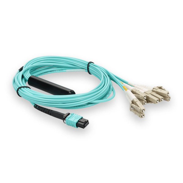 Juniper Mtp To 4Xlc Pairs Mmf Passive Breakout Cable, 10M / Cable De Fibra  New Vpn-Mtp-4Lc-M10M