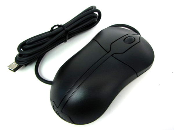 DELL MOUSE OPTICO 3-BUTTON  W SCROLL USB BLACK /RATON OPTICO CON 3 BOTONES NEGRO NEW DELL CU036, XN966, XN967, 310-9603