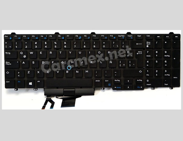 DELL Latitude E5550 E5590 Keyboard en Ingles Dual Point NEW DELL PK1313M4A00, SG-63300-XUA, SN7232, 383D7, N7CXW, TF5M0