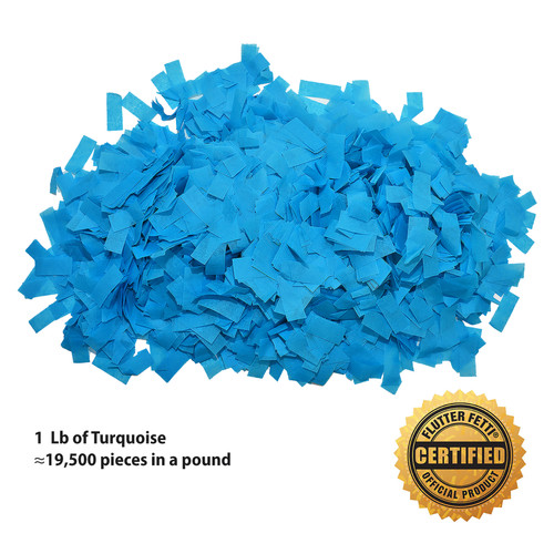 1 lb Bag of Bulk Tissue Flutter FETTI® Confetti (Custom Colors) | MARDI GRAS PROMOTION