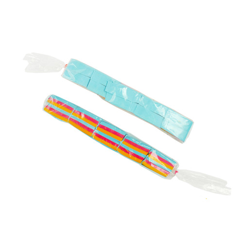 2” x 10” Sleeve w/Biodegradable & Flameproof Tissue Confetti (10 stacks per sleeve)