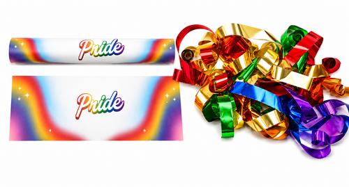 9" Pride Airless Hand Flick Streamer Cannon