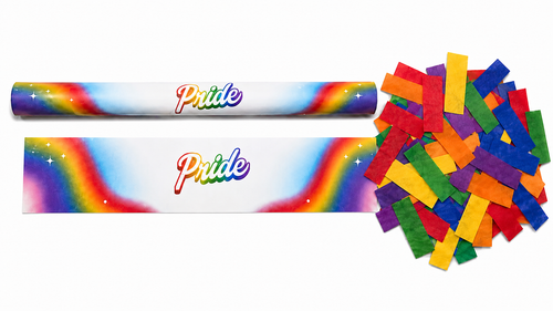 14" Pride Hand Flick Confetti Cannon