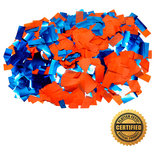 1 lb Bag of Bulk Tissue & Metallic Flutter FETTI® Confetti (Custom Colors)