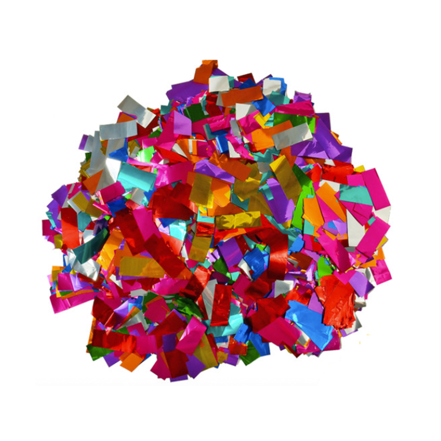 1lb. Bulk Flameproof Metallic Flutter FETTI® Approximately 12,383 Pieces Per Lb. 1lb. Bulk Flameproof Metallic Flutter FETTI® Approximately 12,383 Pieces Per Lb.