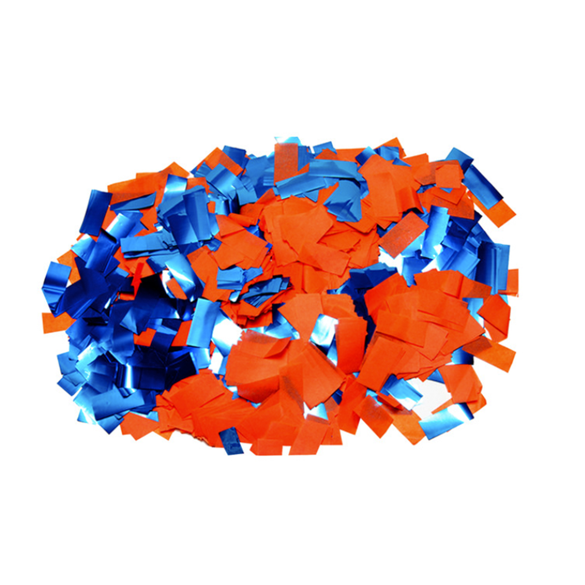 Bulk Confetti/Mixture of 11,997 pieces of biodegradable & flameproof Tissue Confetti w 3,095 pieces of flameproof Metallic Confetti.