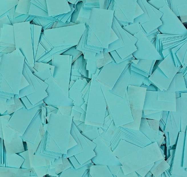 Sky Blue confetti