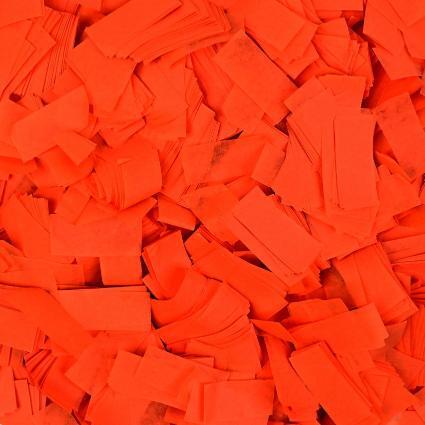 Orange confetti