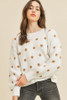 Polka Dots Long Sleeve Top-41208