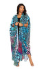 Dot Robe With Wrist Band-42391