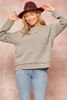 A Multicolor Knit Sweater-32373