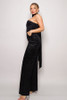 Scarf Top Glitter Velvet Jumpsuit-42693