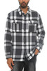 Men's Checkered Soft Flannel Shacket-42774